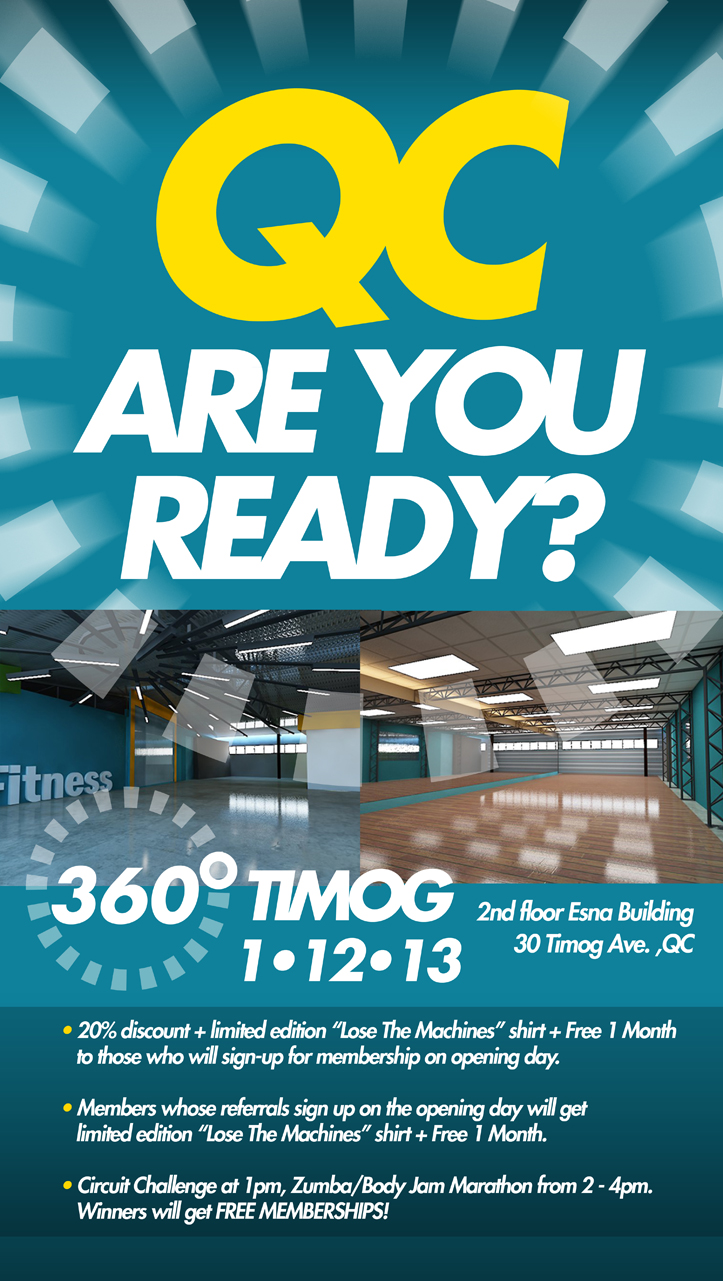 360 Fitness Opening Day Promo January 2013