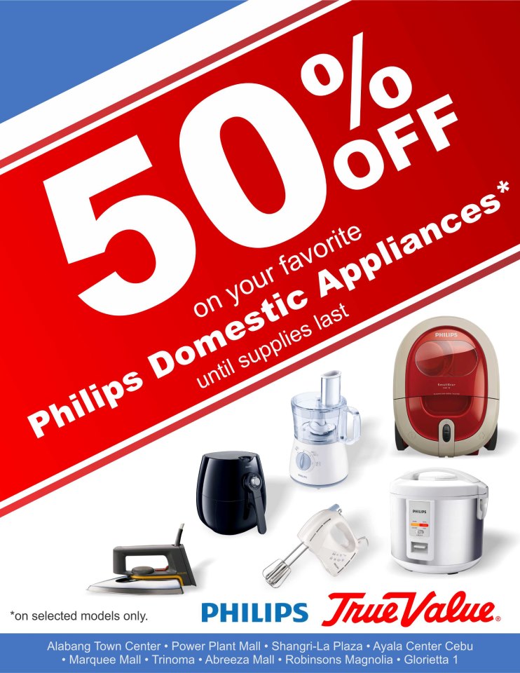 True Value Sale (Philips Domestic Appliances) January 2013