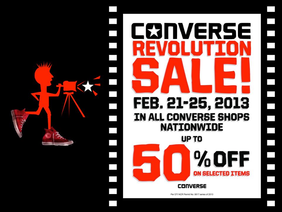 Converse Revolution Sale February 2013