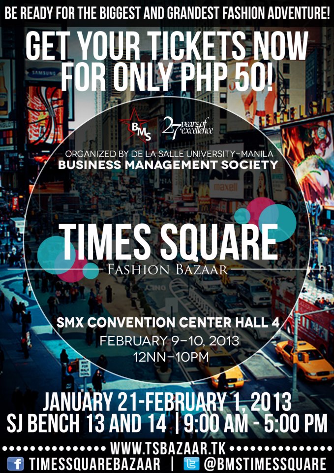 Times Square Fashion Bazaar @ SMX Convention Center February 2013_2