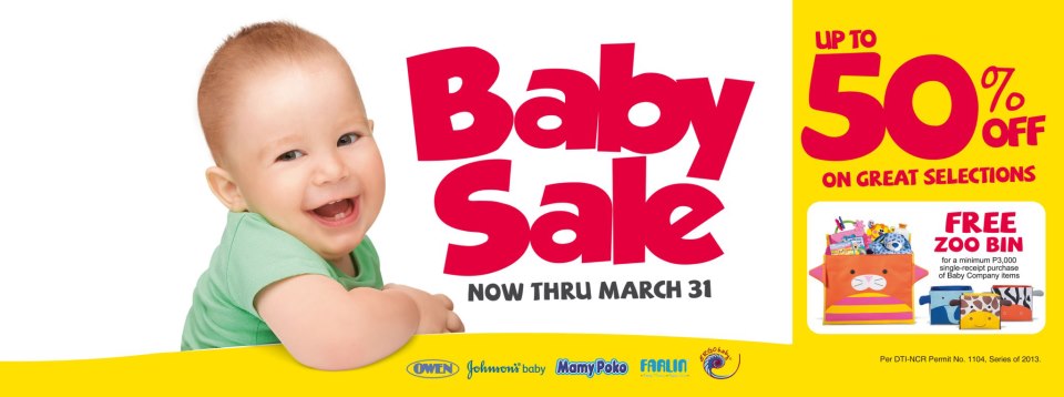 Baby Company Sale March 2013