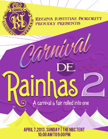 Carnival de Rainhas 2 @ The NBC Tent April 2013