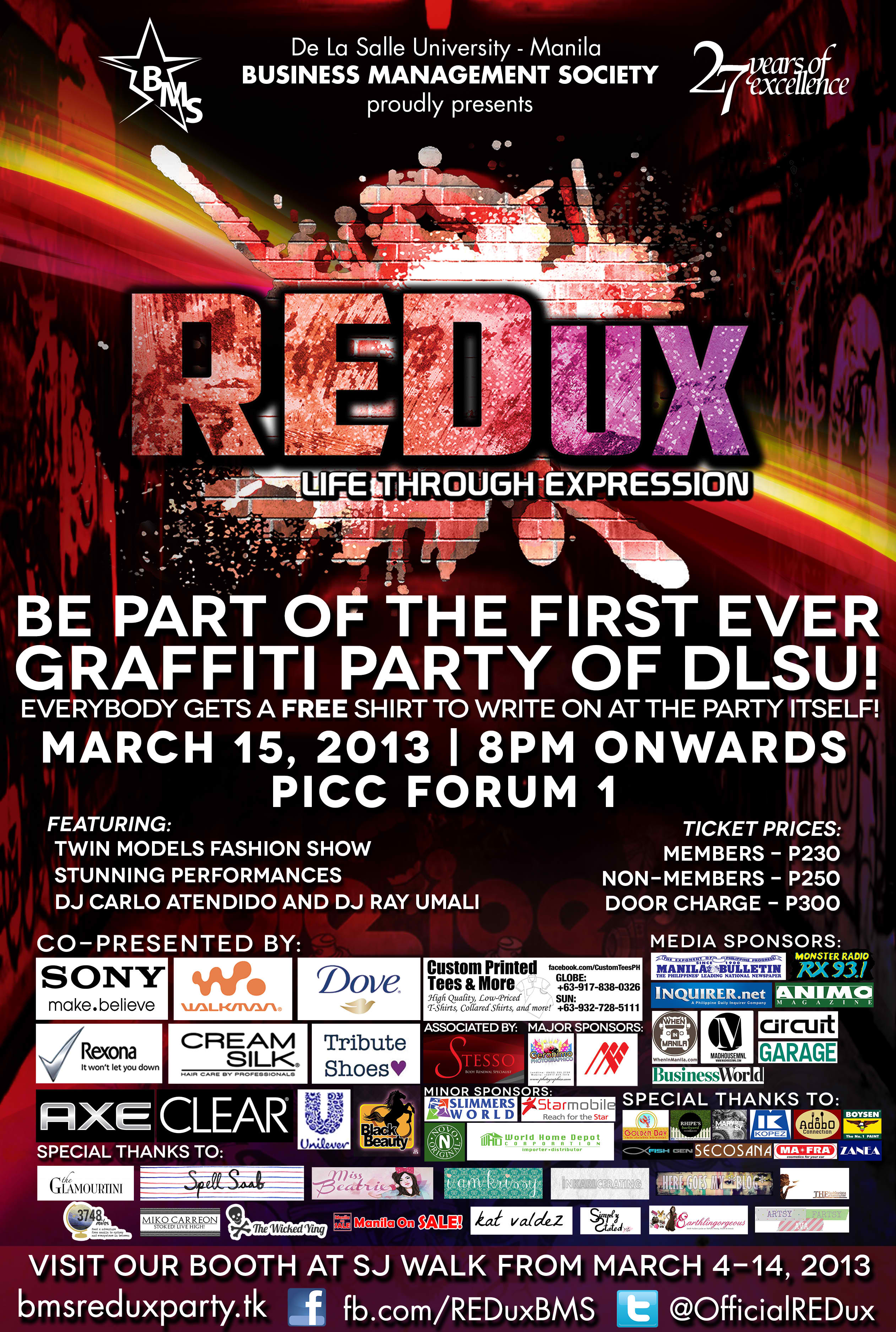 REDux Year End Party @ PICC March 2013