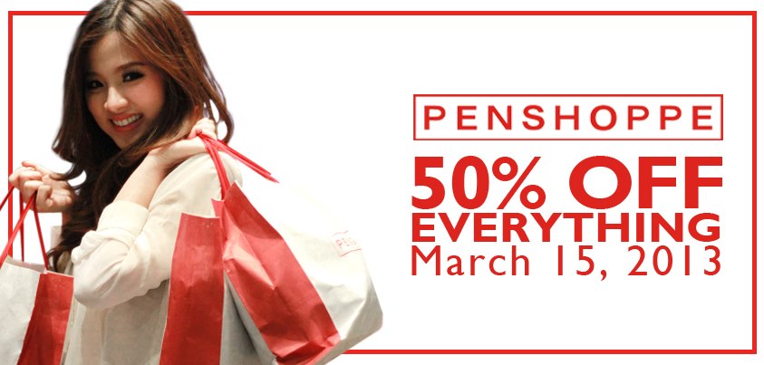 Penshoppe Sale March 2013