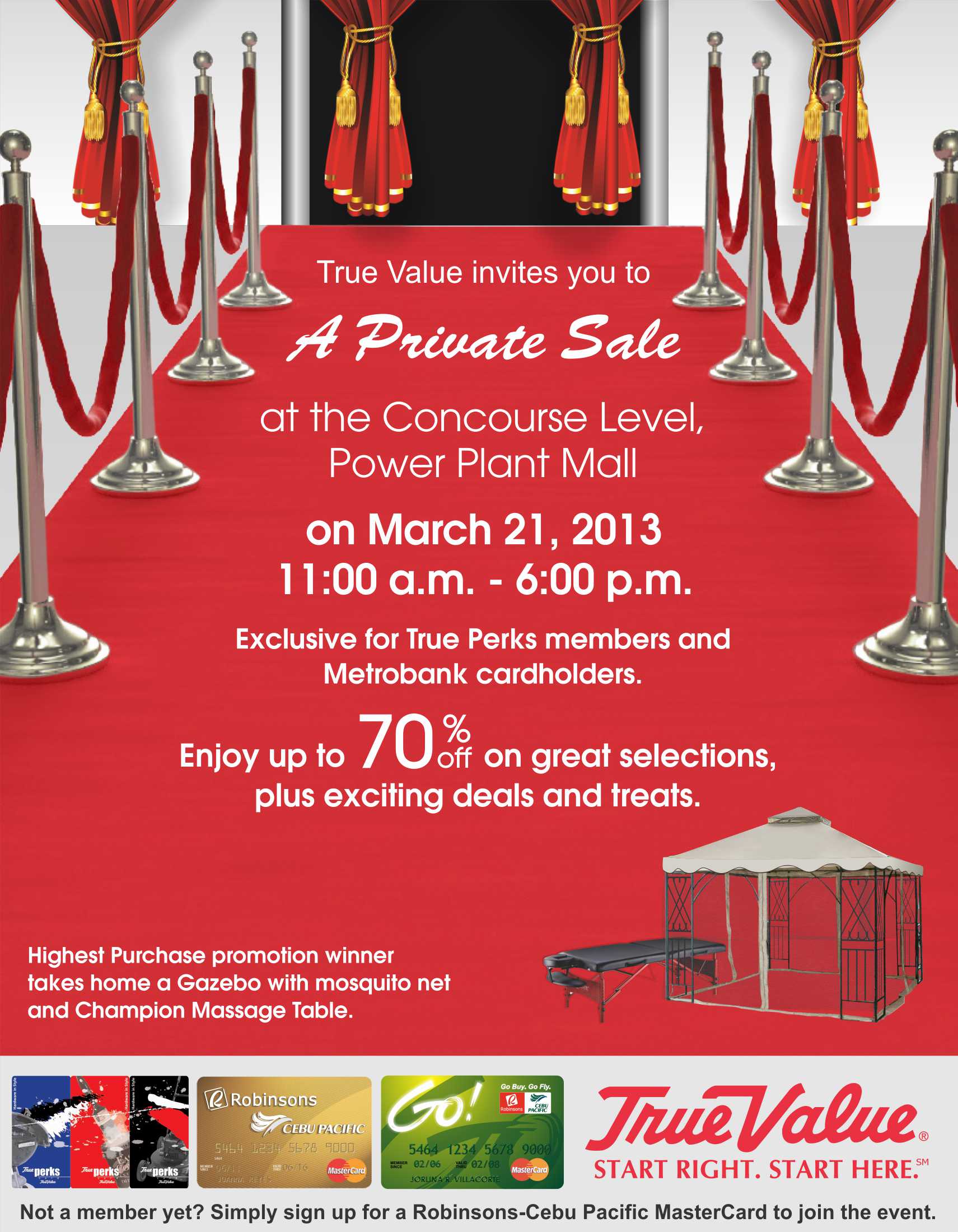 True Value Private Sale @ Power Plant Mall March 2013