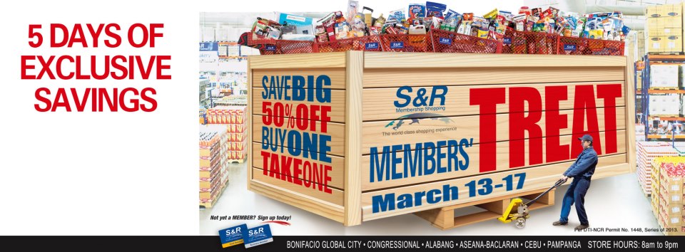 S&R Members Treat March 2013