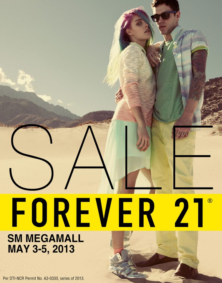 Forever 21 Sale @ SM Megamall May 2013