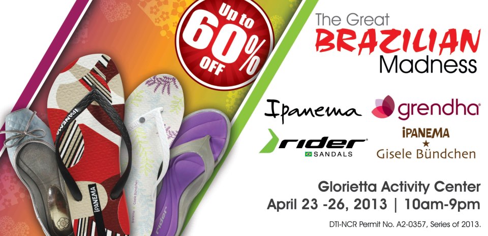 The Great Brazilian Madness Sale @ Glorietta Activity Center April 2013