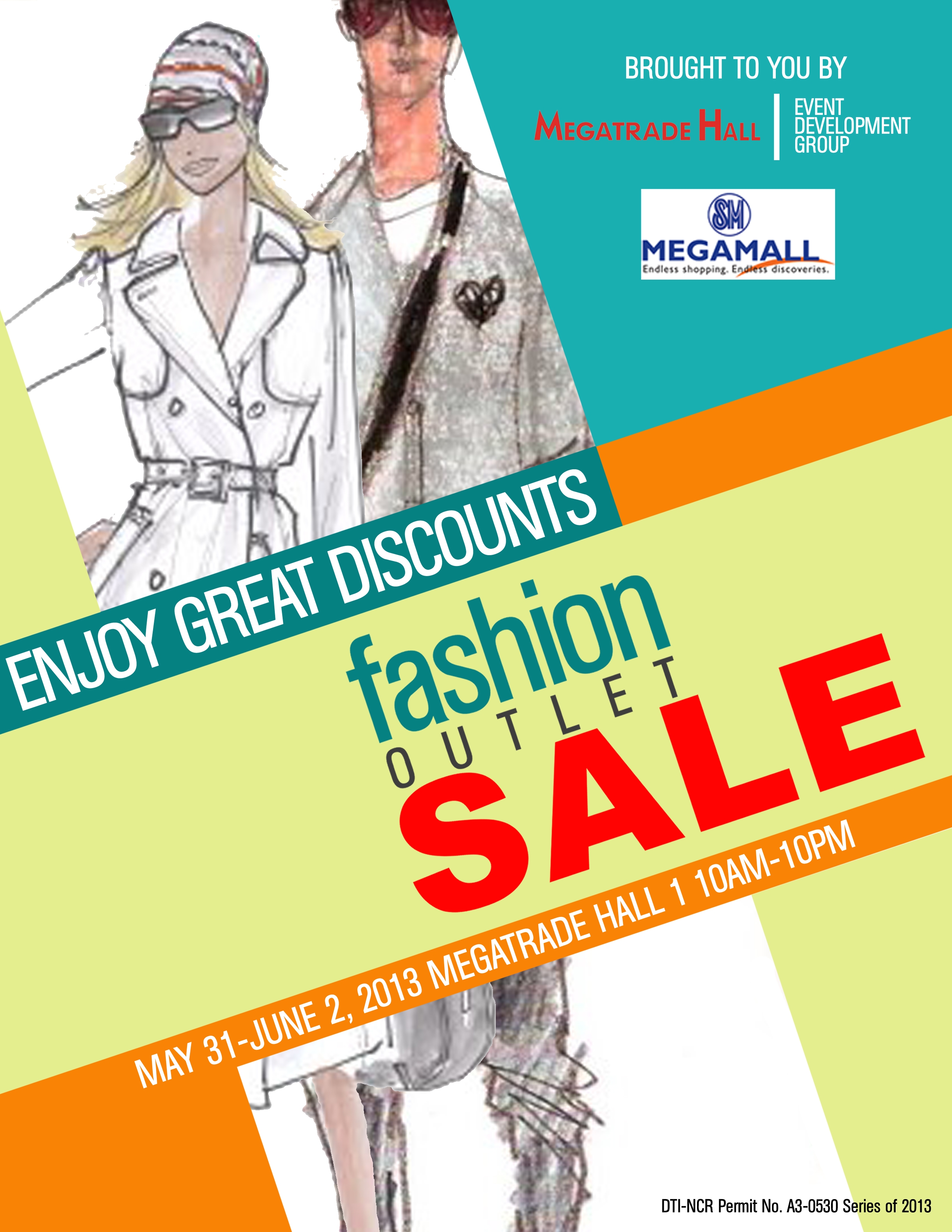 Fashion Outlet Sale @ SM Megatrade Hall May - June 2013