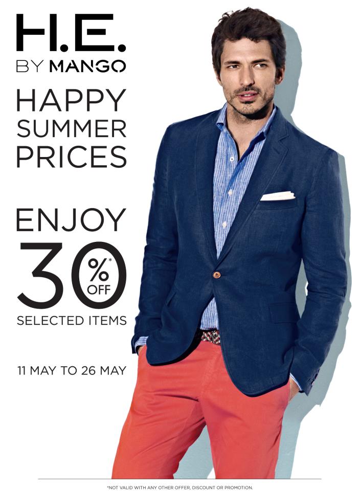 H.E. by Mango Summer Sale May 2013