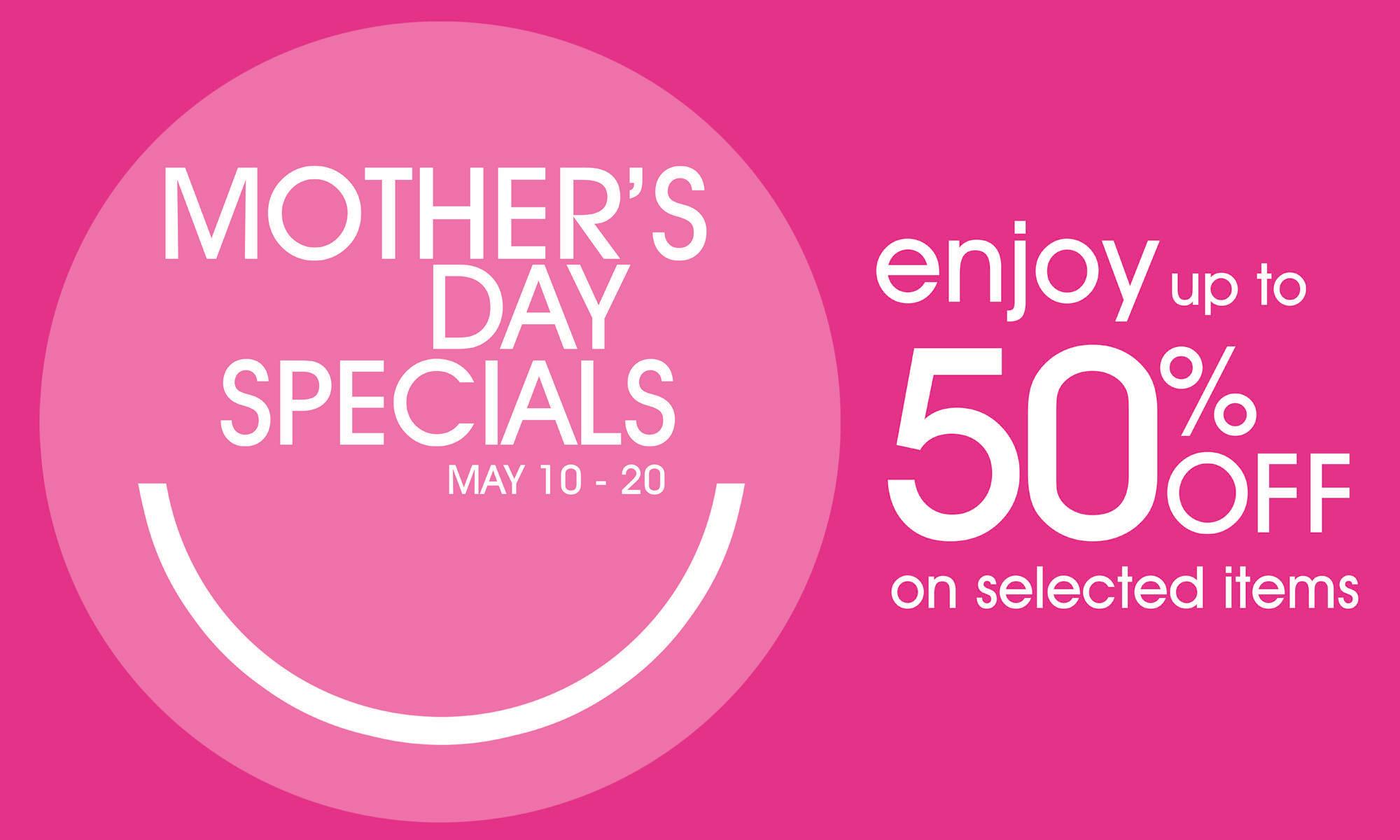 S&R Mother's Day Specials May 2013