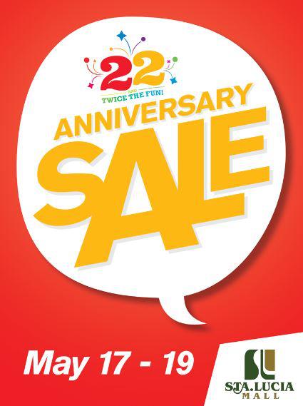 Sta. Lucia East Grand Mall Anniversary Sale May 2013