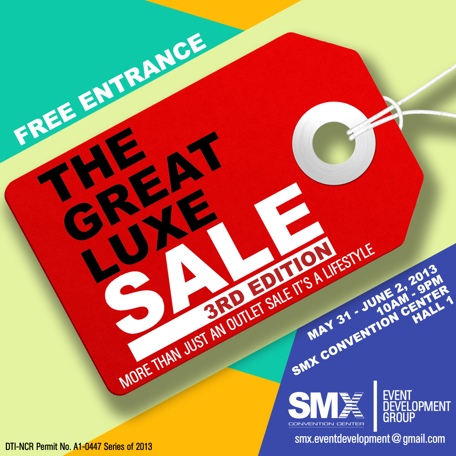 The Great Luxe Sale @ SMX Convention Center May - June 2013