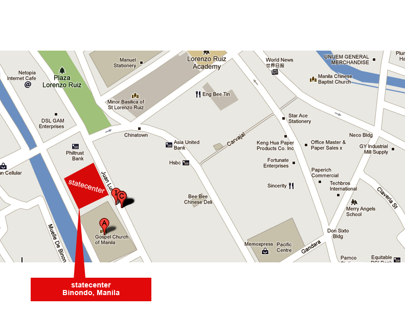 4th Binondo Warehouse Sale Location Map