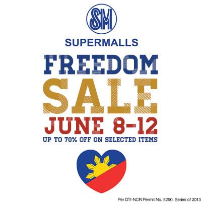 SM Supermalls Freedom Sale June 2013