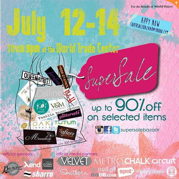 Super Sale Bazaar @ World Trade Center July 2013