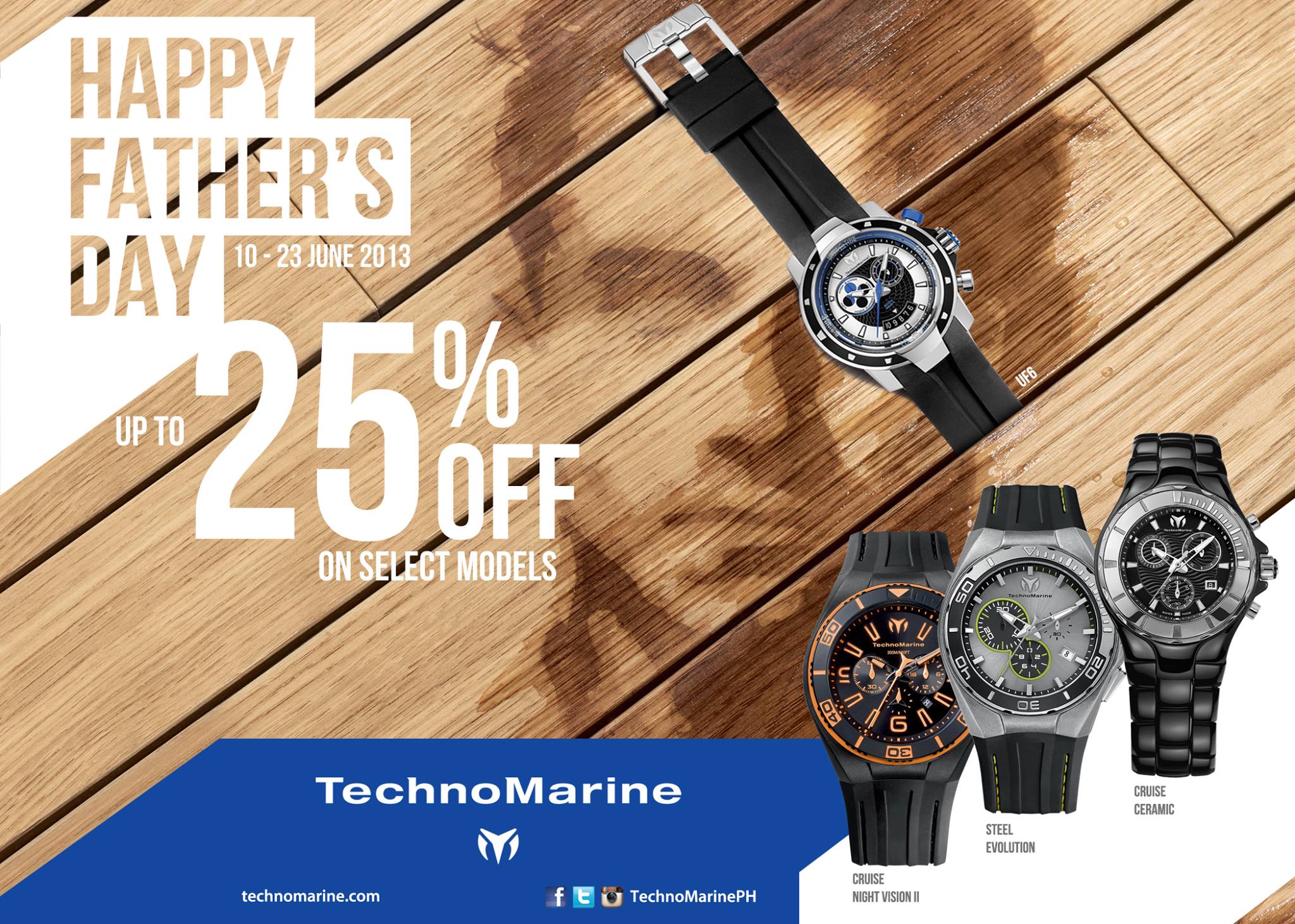 Technomarine Father's Day Sale June 2013