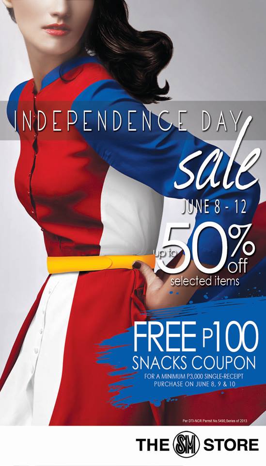 The SM Store Independence Day Sale June 2013