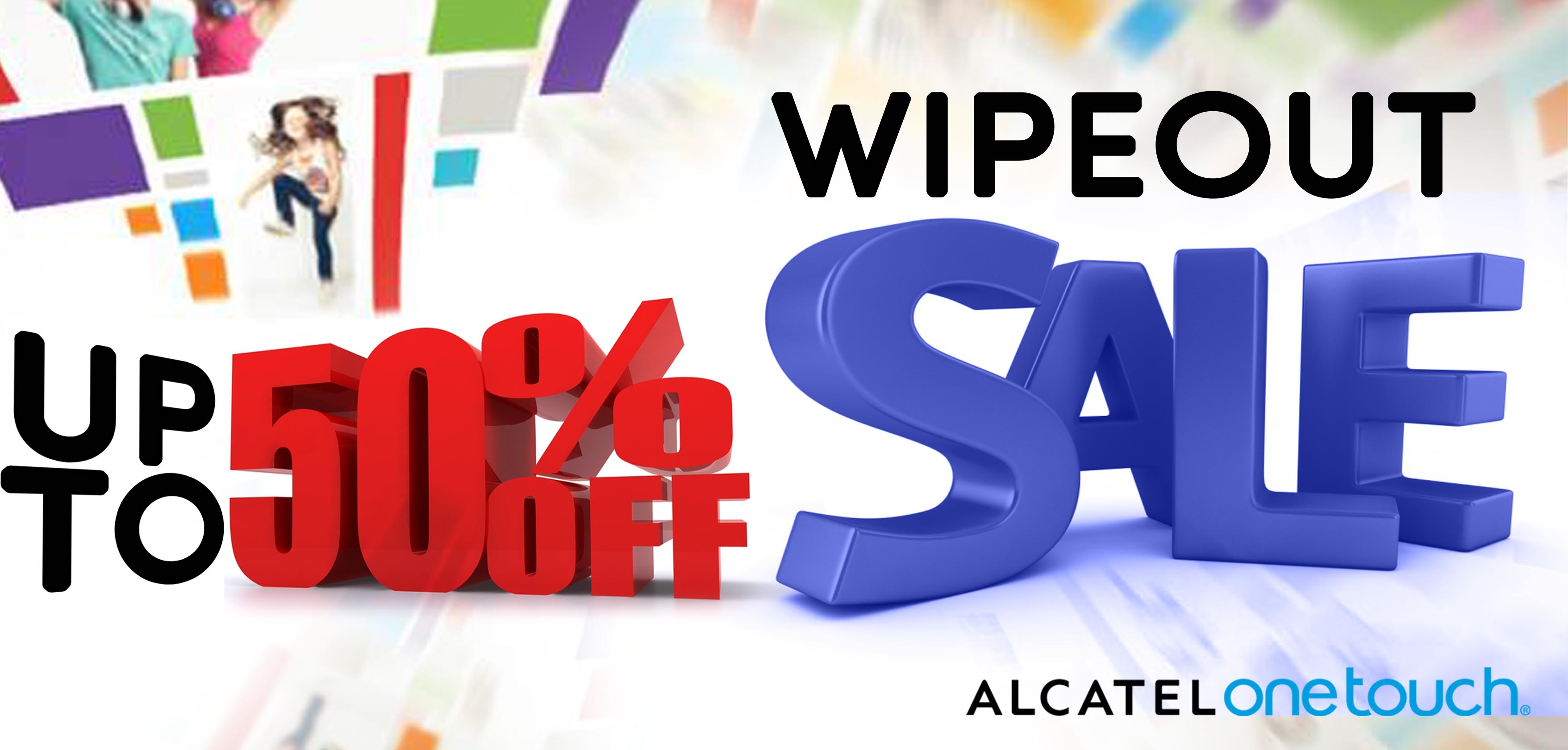 Alcatel Wipeout Sale June 2013