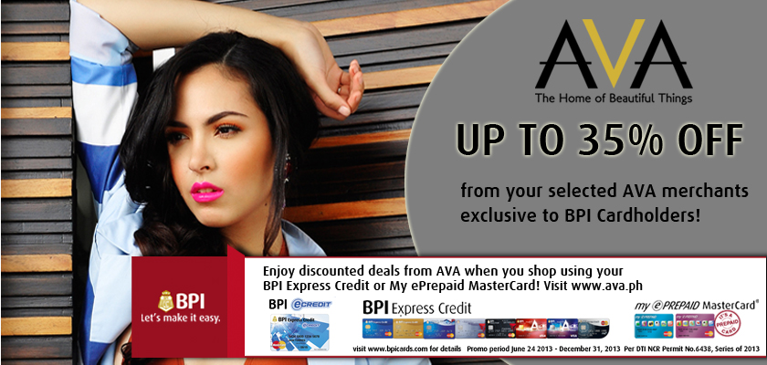 BPI Promo: Exclusive Discounts at Ava - The Home of Beautiful Things