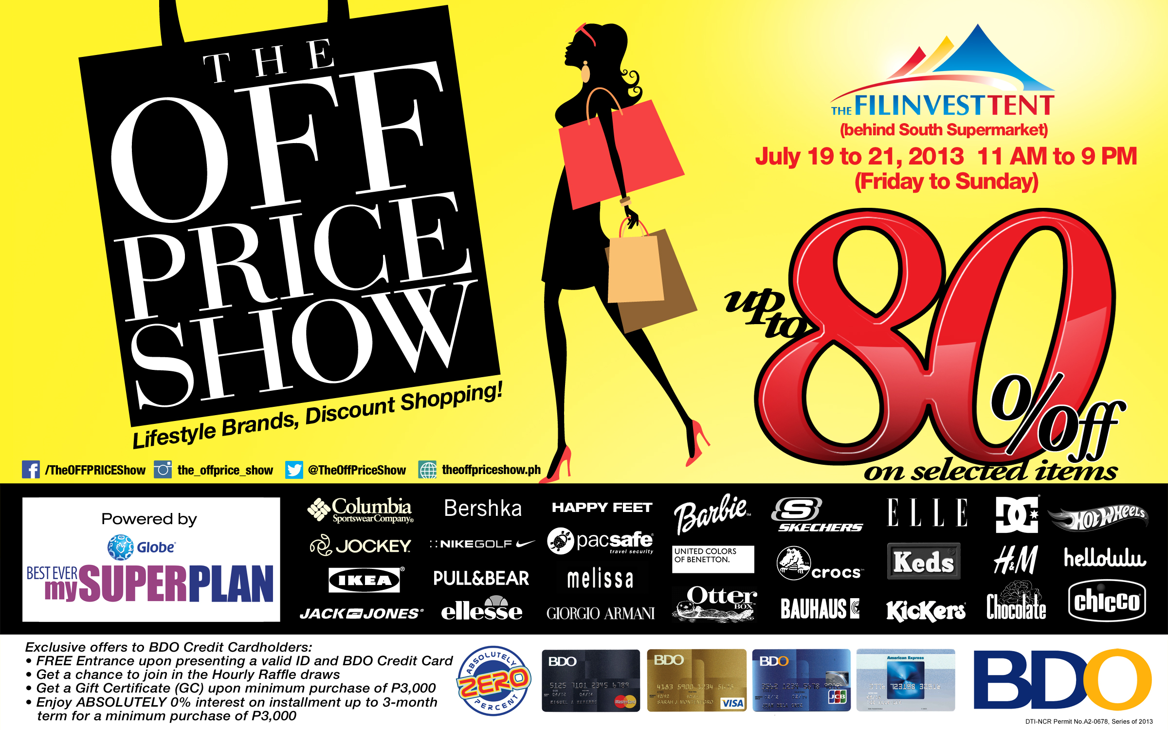 The Off Price Show @ Filinvest Tent July 2013