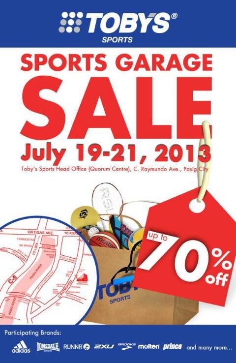 Tobys Sports Garage Sale_July 2013