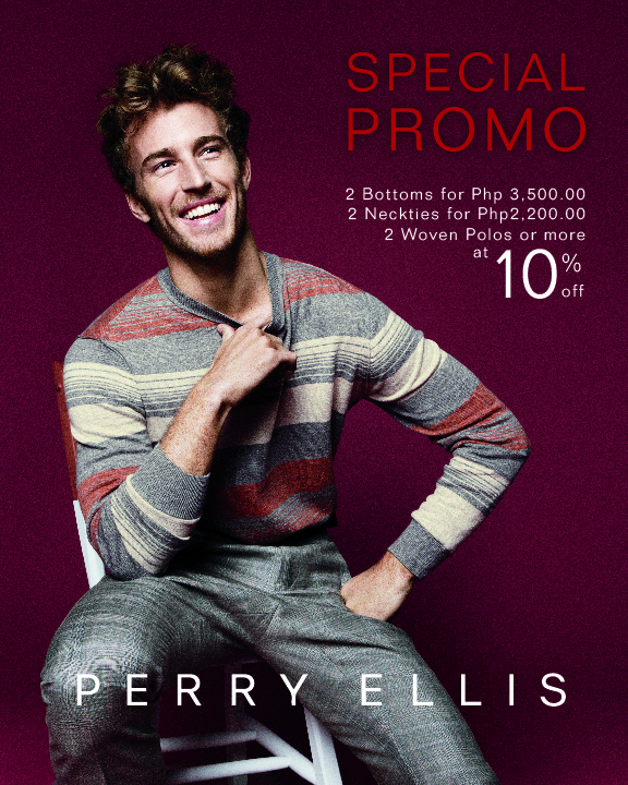 Perry Ellis Special Promo August - September 2013
