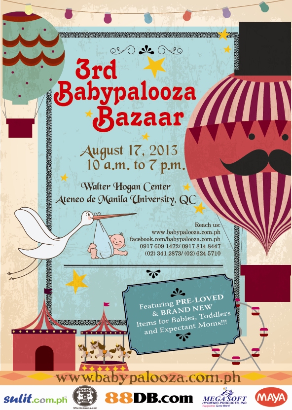 Babypalooza Bazaar @ Ateneo De Manila University August 2013