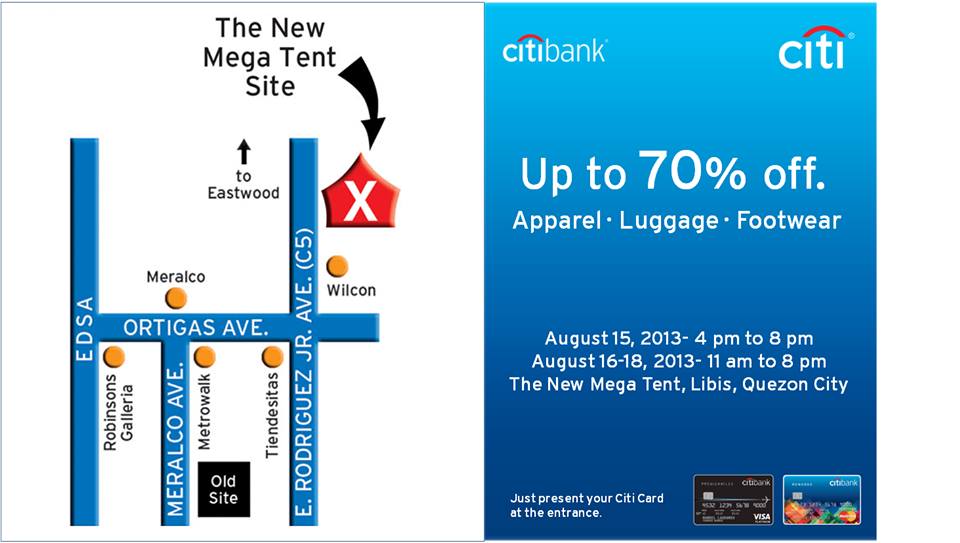 Citibank Premium Sale @ Megatent Libis August 2013