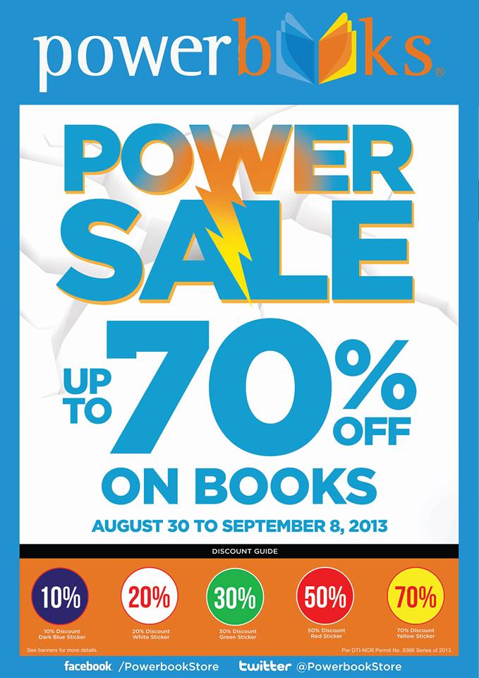 Powerbooks Power Sale August - September 2013