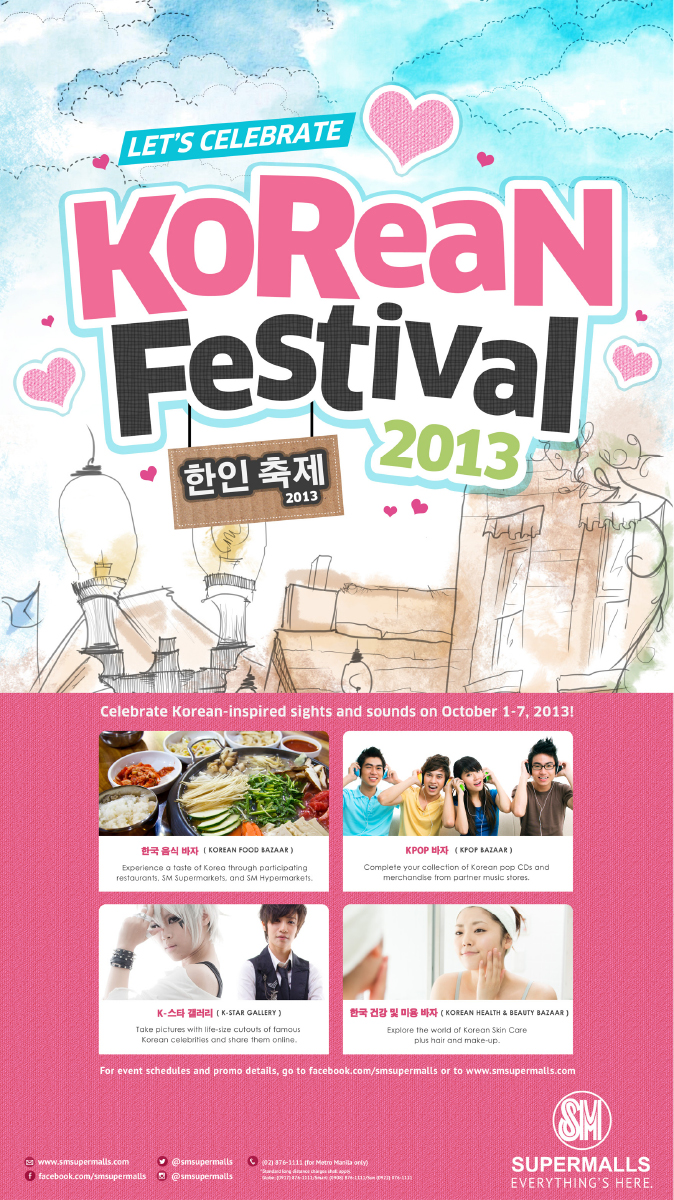 SM Supermalls Korean Day Celebration October 2013