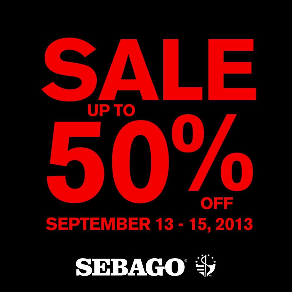 Sebago Weekend Sale September 2013