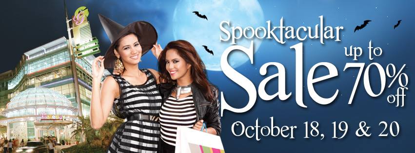 Araneta Center Spooktacular Sale October 2013