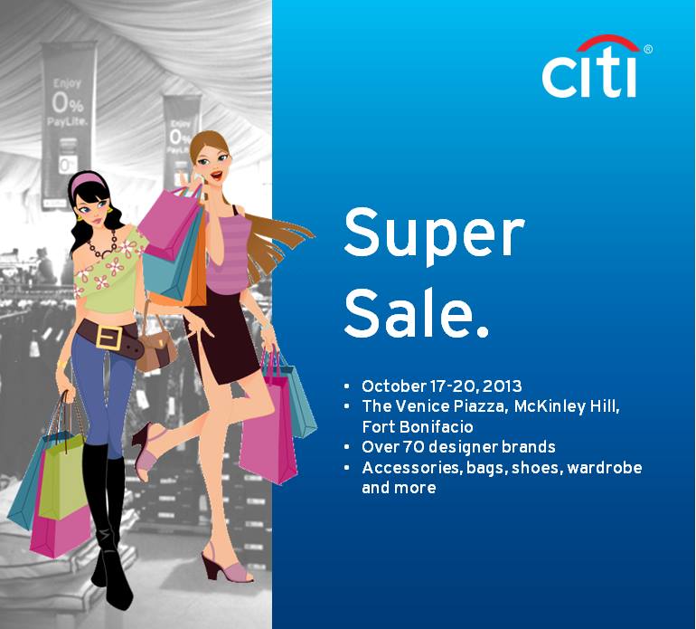 Citibank Super Sale @ The Venice Piazza October 2013