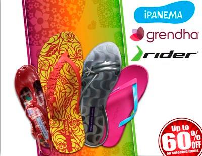 Ipanema, Grendha, & Rider Sandals Sale @ Trinoma Activity Center October 2013