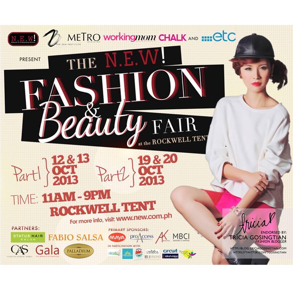 The N.E.W. Fashion & Beauty Fair @ Rockwell Tent October 2013