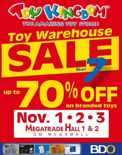 Toy Kingdom Toy Warehouse Sale @ SM Megatrade Hall November 2013