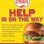 Dine For A Cause: Chili’s Help Is On The Way November 2013