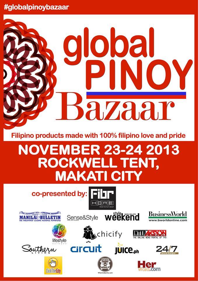 Global Pinoy Bazaar @ Rockwell Tent November 2013