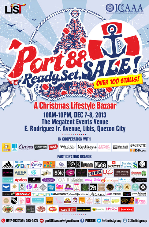 Port 88 Ready Set Sale @ Megatent Libis December 2013