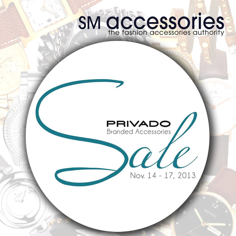 SM Accessories Privado Sale November 2013