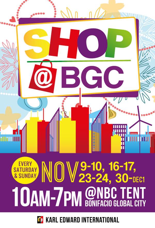 Shop @ BGC November - December 2013