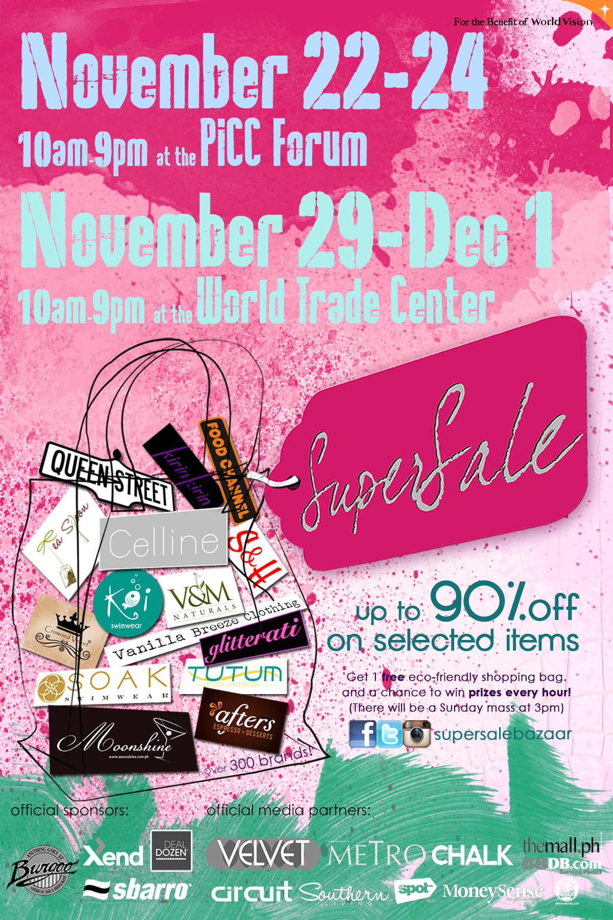 SuperSale Holiday Bazaar @ World Trade Center November - December 2013