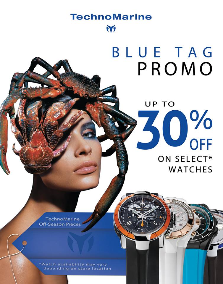 Technomarine Blue Tag Sale November 2013