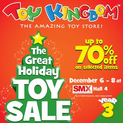 Toy Kingdom The Great Holiday Toy Sale @ SMX Convention Center December 2013