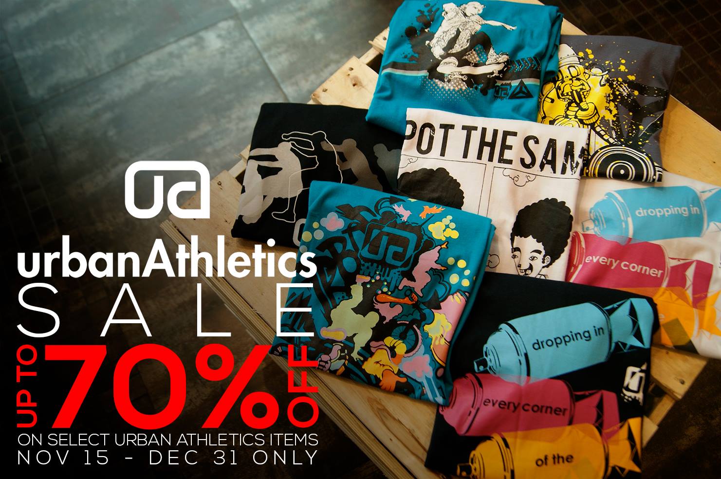 Urban Athletics Sale November - December 2013