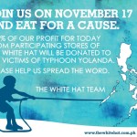 Yolanda Action Weekend – White Hat