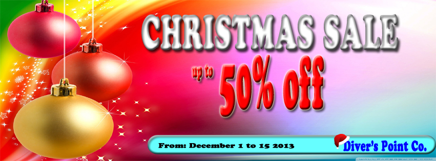 Divers Point Co Christmas Sale December 2013