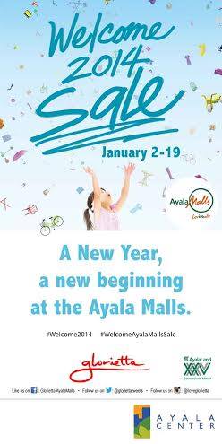 Glorietta Welcome 2014 Sale January 2014 Sale