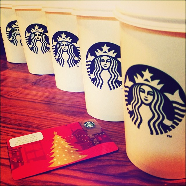 Starbucks Double Star Reward December 2013